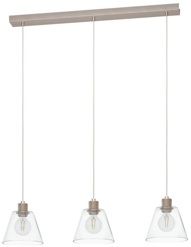 Eglo COPLEY 43632 Függőlámpa 3x40W/E27 IP20