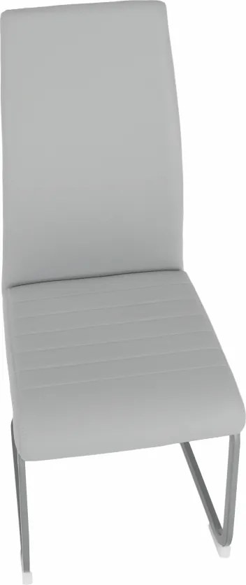 Étkező szék, világosszürke/szürke, NOBATA