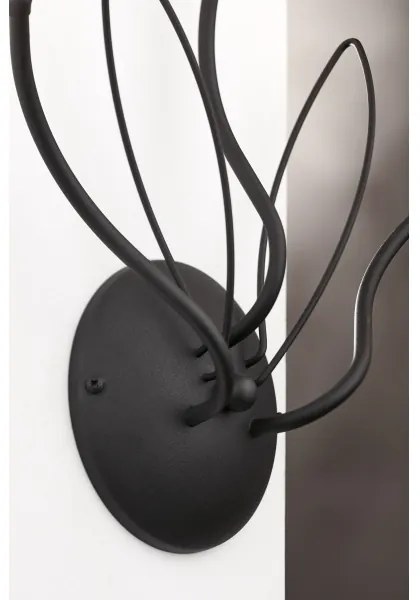 Jupiter 2059 - GLORIOSA fali lámpa 3xG9/14W/230V fekete