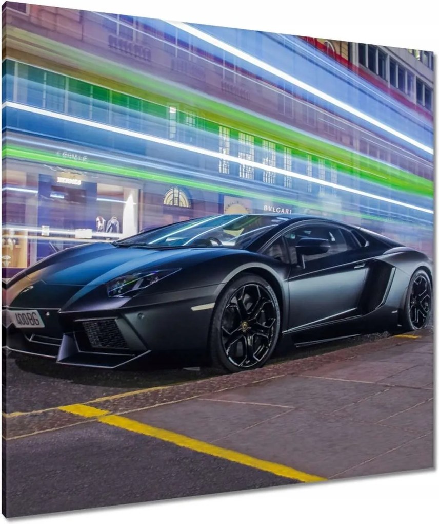 Vászonkép 90x90 Sportos szuperautó