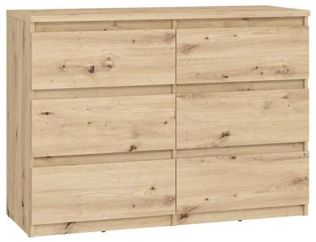 MAO fiókos komód, artisan tölgy