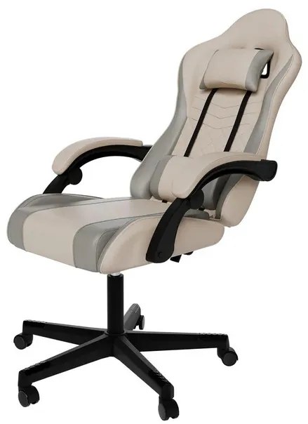 Juskys HyperSeat irodai szék - bézs/szürke