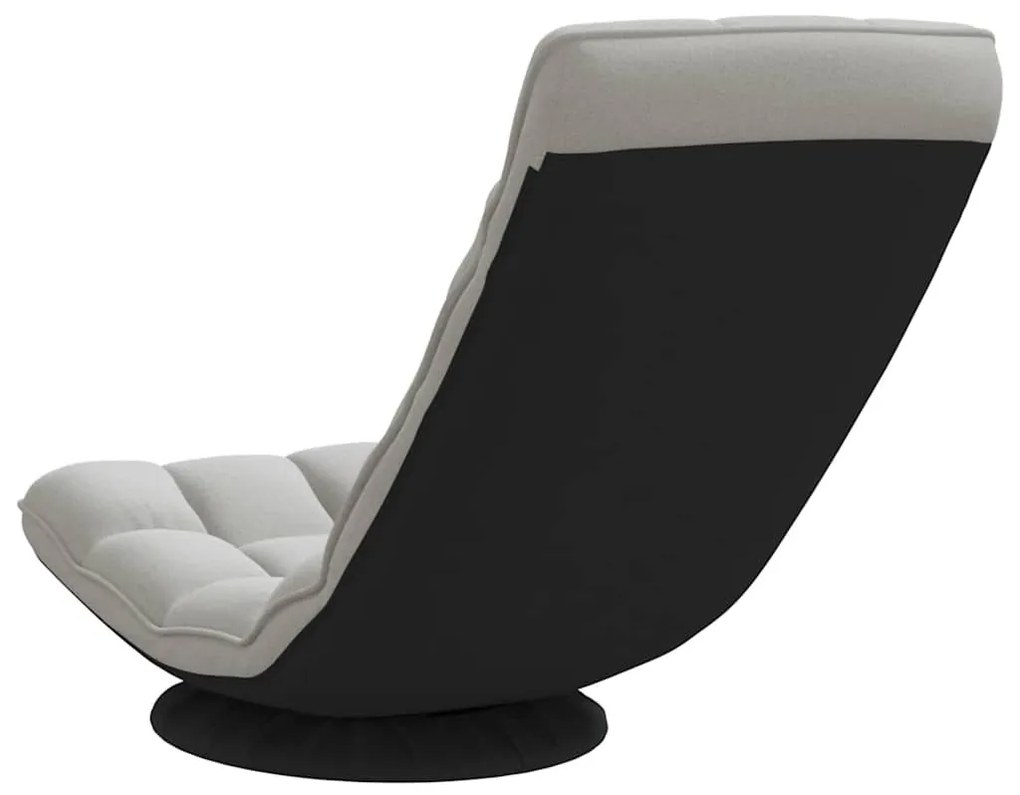 felhőszürke szövet forgó padlószék 70x51x79 cm