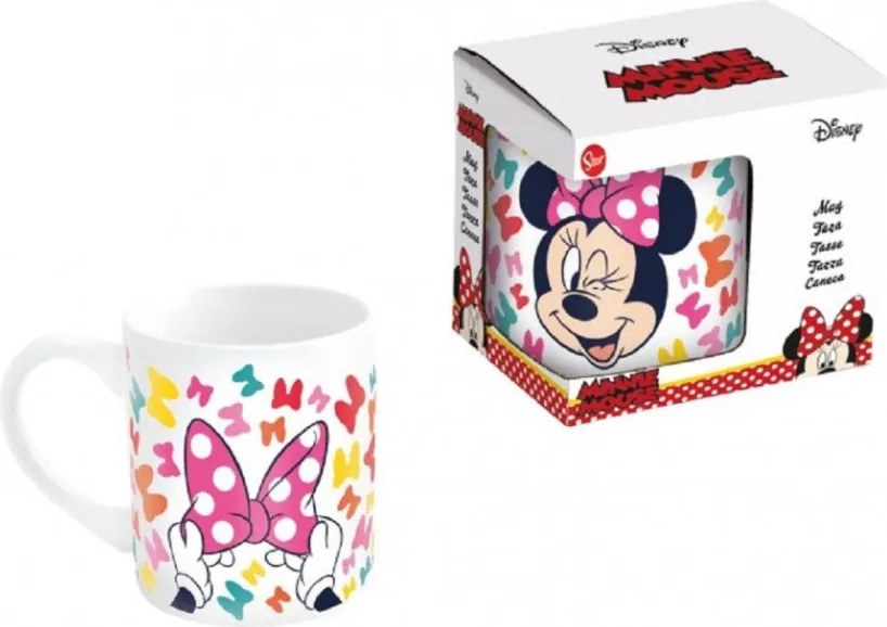 Disney Minnie Bows porcelán bögre 235 ml (8 oz) Díszdobozban