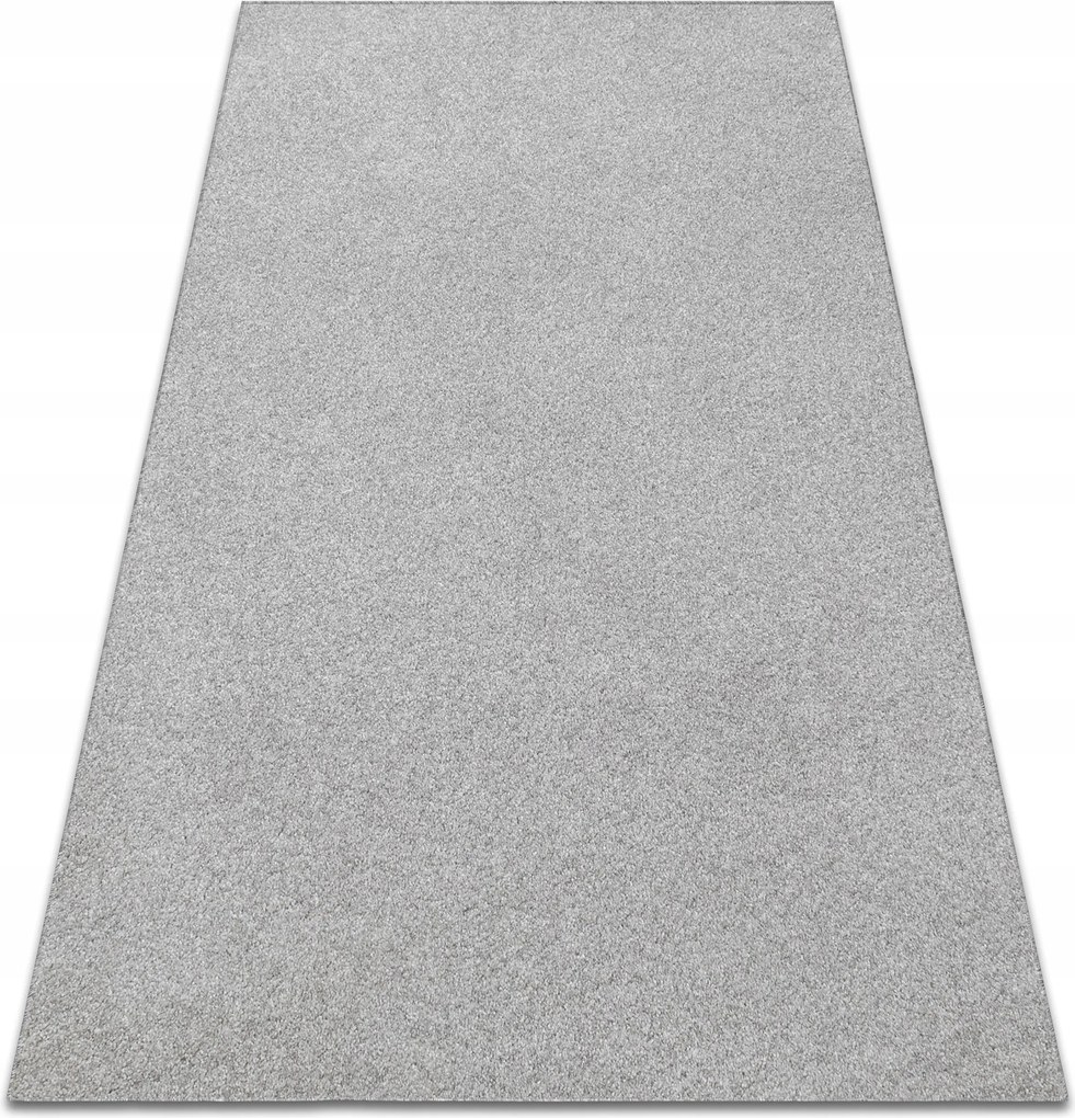 Nappali Hálószoba Szőnyeg Puha Sima Minta Nélkül ezüst 150x250 cm