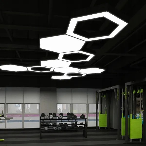 LED csillár zsinóron LED/20W/230V fekete