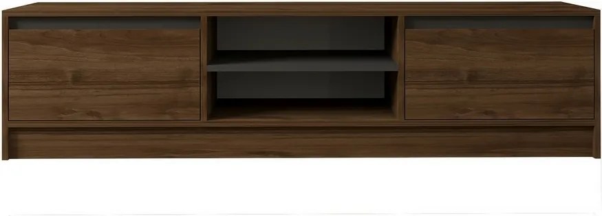 Olca Walnut and Anthracite TV-asztal