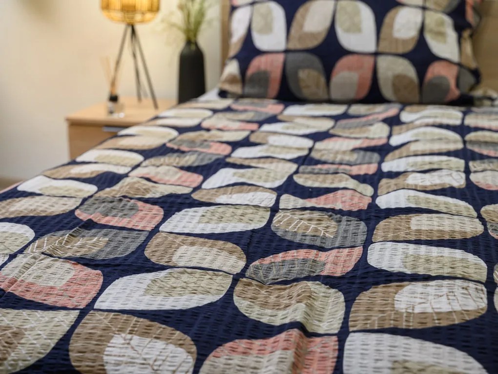 Krepp ágynemű Renforcé pamutból AUTUMN LEAF színes kivitel Ágyneműhuzat mérete: 70 x 90 cm | 140 x 200 cm