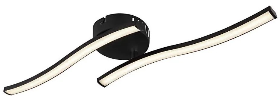 Globo 67178SC - LED Mennyezeti lámpa ELOISE 2xLED/6W/230V fekete