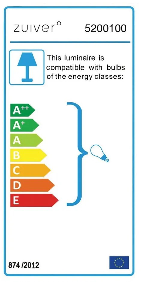 Urban asztali lámpa aranyszínű talpazattal - Zuiver