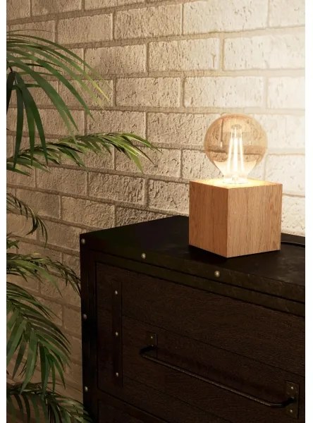 Eglo 43733 - Asztali lámpa PRESTWICK 1xE27/40W/230V bézs