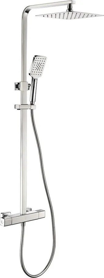 NAESBY termosztátos zuhanyszett, fényes króm