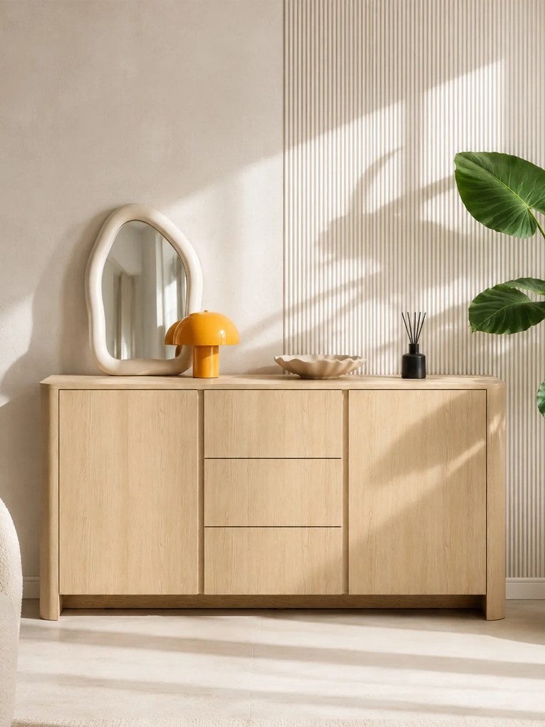 Sorrenti fiókos komód 168 cm - vicenza tölgy