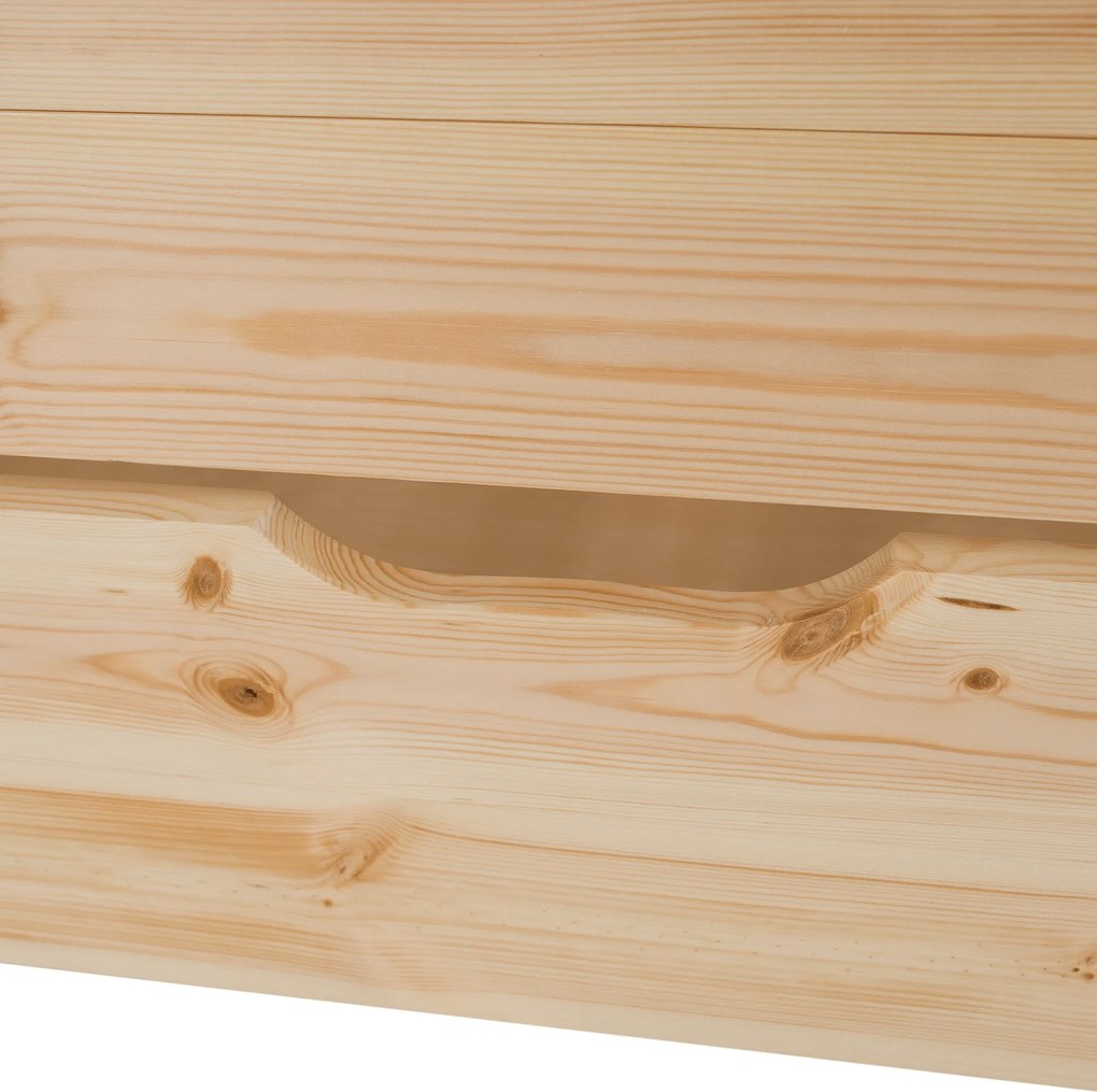 Montessori emeletes ágy, természetes, VENITA TYP 2