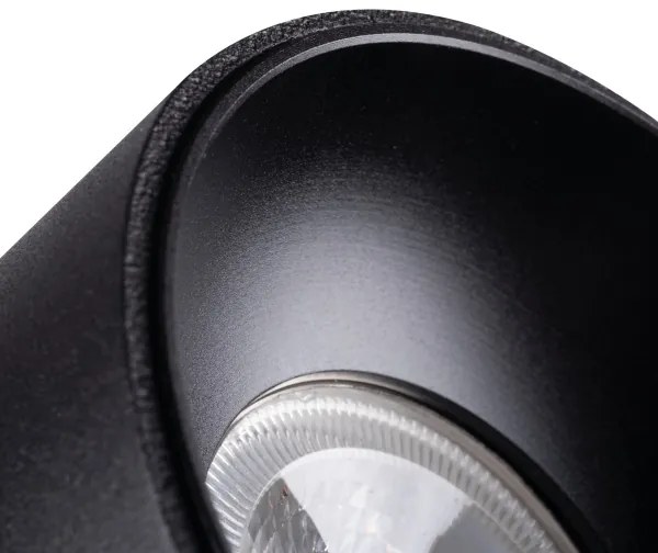 Kanlux 27578 - Beépíthető lámpa MINI RITI 1xGU10/25W/230V fekete