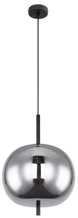 GLOBO 15345H1 BLACKY Egyágú Függesztett Lámpa IP20