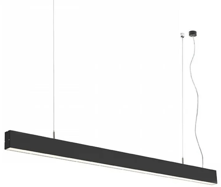 RED - Design Rendl - R12719 - LED Csillár zsinóron PESANTE LED/40W/230V fekete R12719