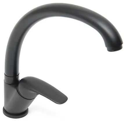 Ceramia S-Line Pro mosogató csaptelep forgó karral fekete matt SIKOBSLPRO281C