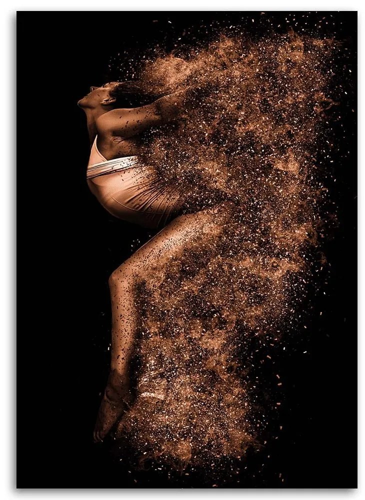 Gario Vászonkép Gyönyöru no aranyporban Méret: 60 x 90 cm