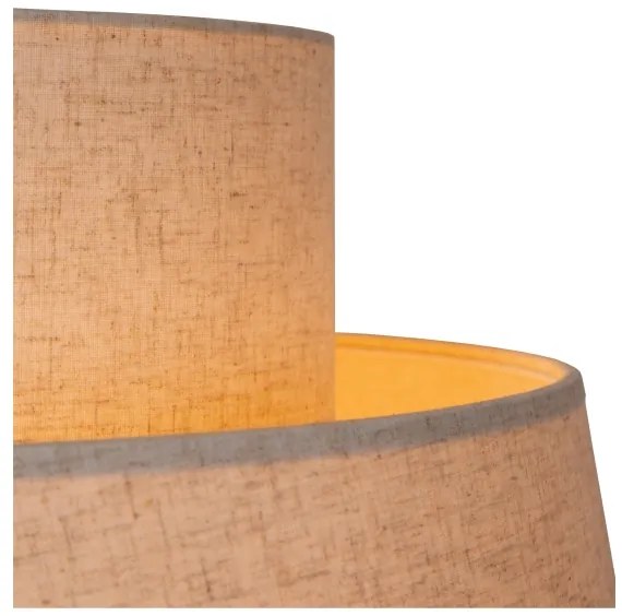 Lucide 21435/60/38 - Csillár zsinóron TRIBUTE 1xE27/40W/230V krémes