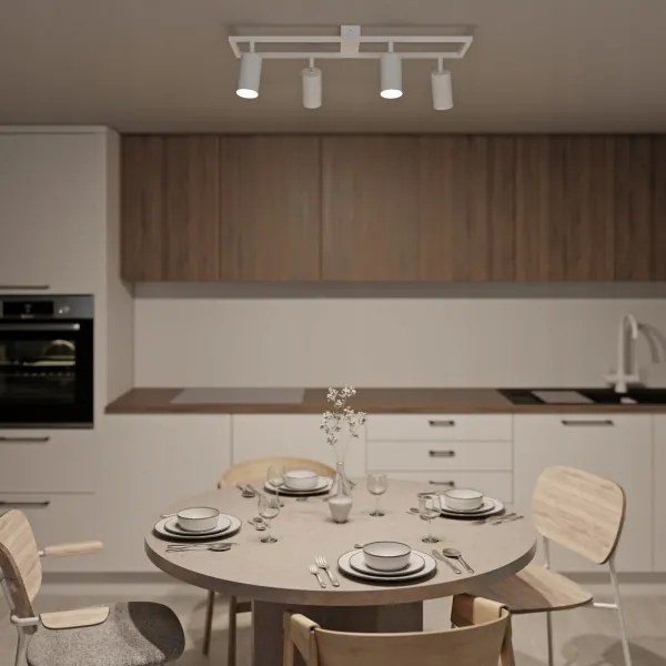 Spotlámpa 4xGU10/30W/230V fehér