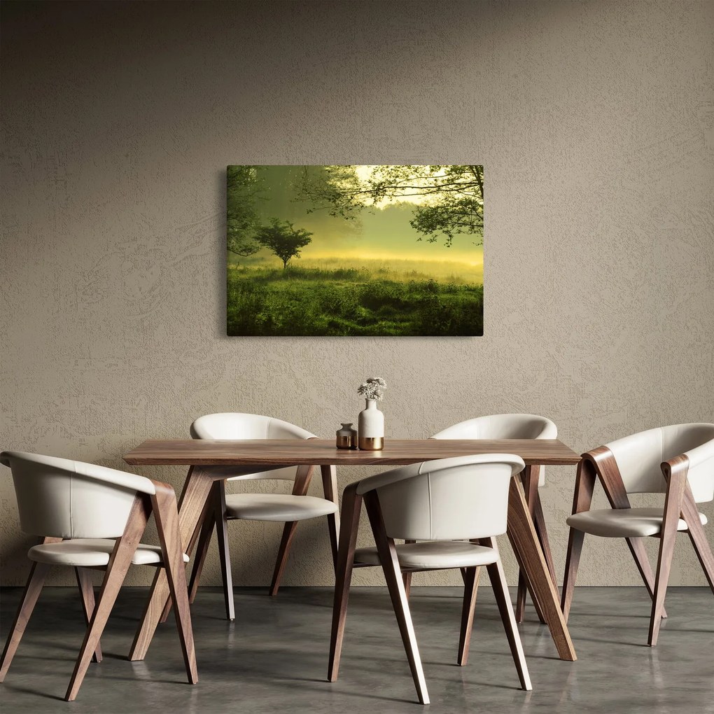 Kép - Ébredő erdő (90x60 cm)