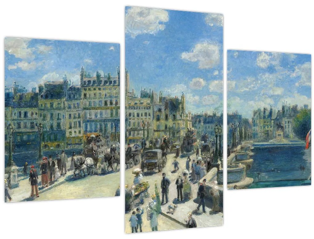 Kép - Auguste Renoir, Pont Neuf, Paris, reprodukciók (90x60 cm)