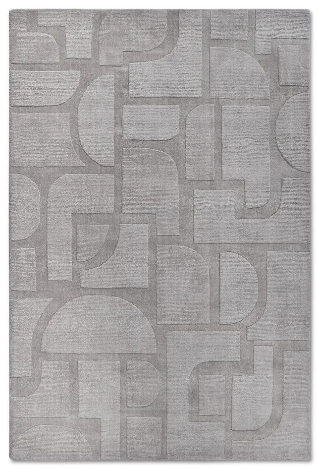 Szürke kézi szövésű gyapjú szőnyeg 190x280 cm Alexis – Villeroy&amp;Boch