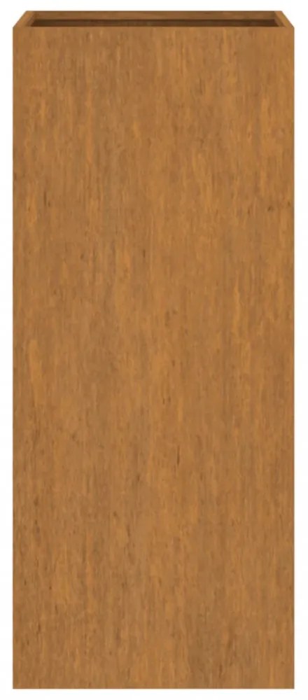 corten acél növénytartó 32x29x75 cm