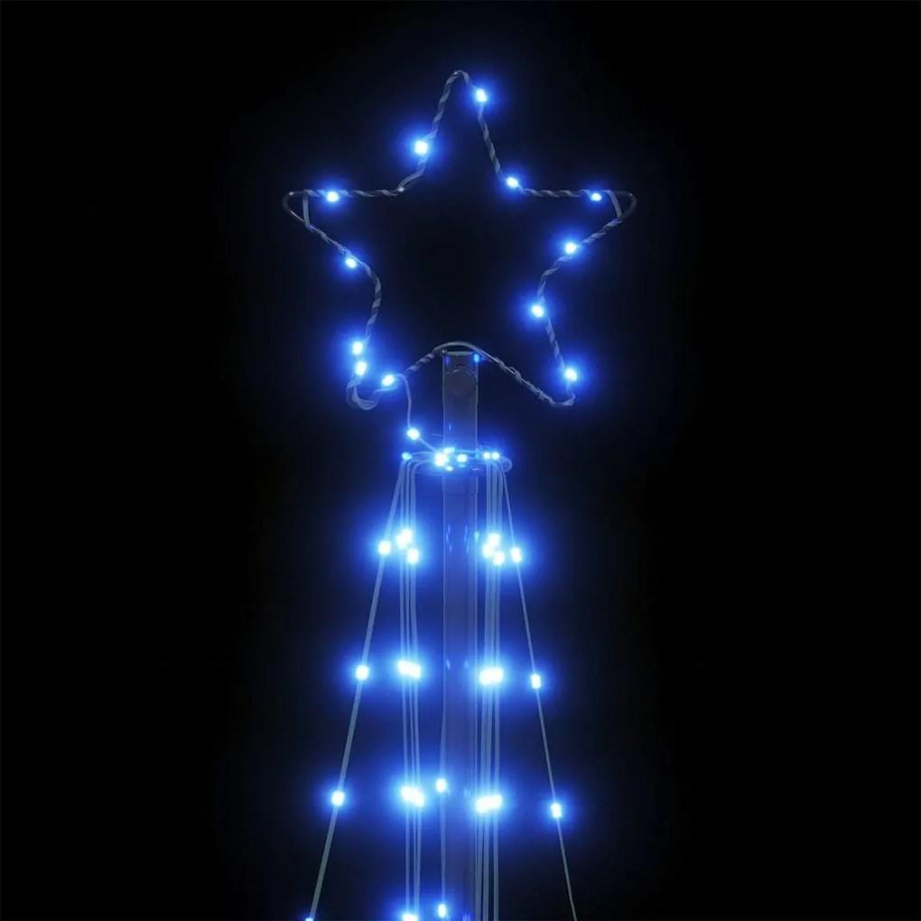 kék LED karácsonyfa 363 LED 182 cm