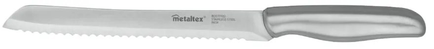 Gourmet rozsdamentes acél kenyérvágó kés - Metaltex