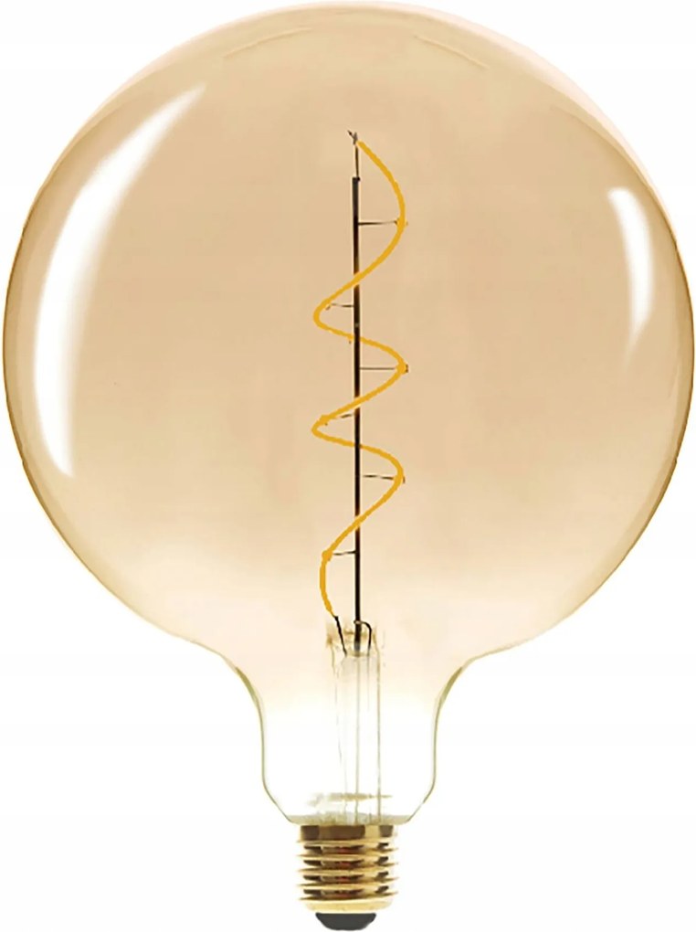 Led-es Dekorációs Izzó Bézs Gömb 26 x 20 cm