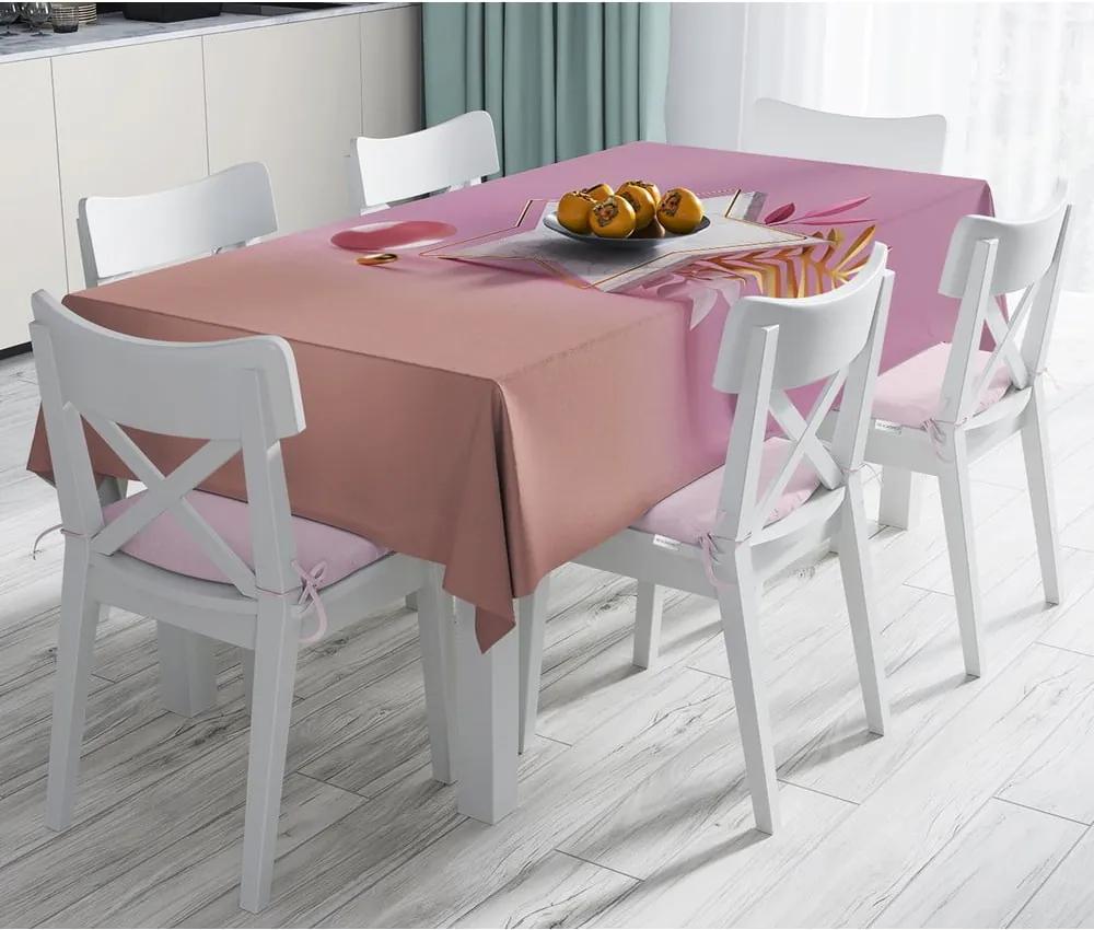 Pink Star pamutkeverék asztalterítő, 140 x 180 cm - Minimalist Cushion Covers