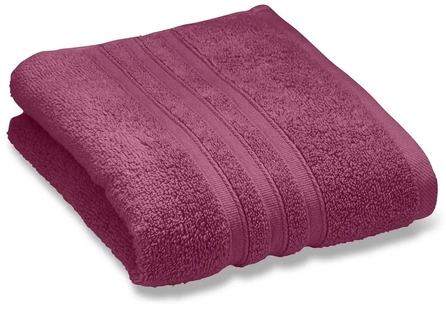 Sötét rózsaszín frottír pamut törölköző 50x85 cm Zero Twist – Catherine Lansfield