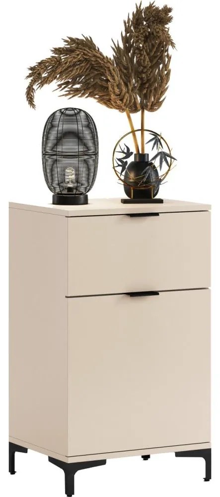 LORA fiókos szekrény bézs