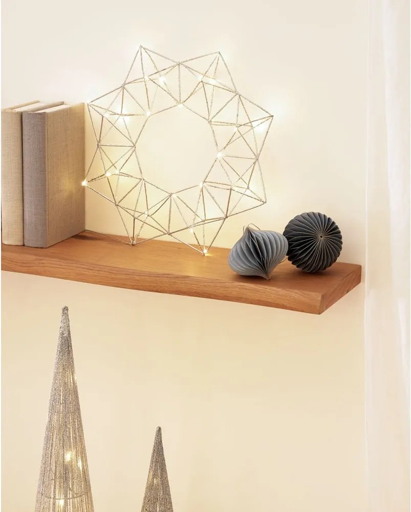 Világosszürke fénydekoráció Mishell – Kave Home