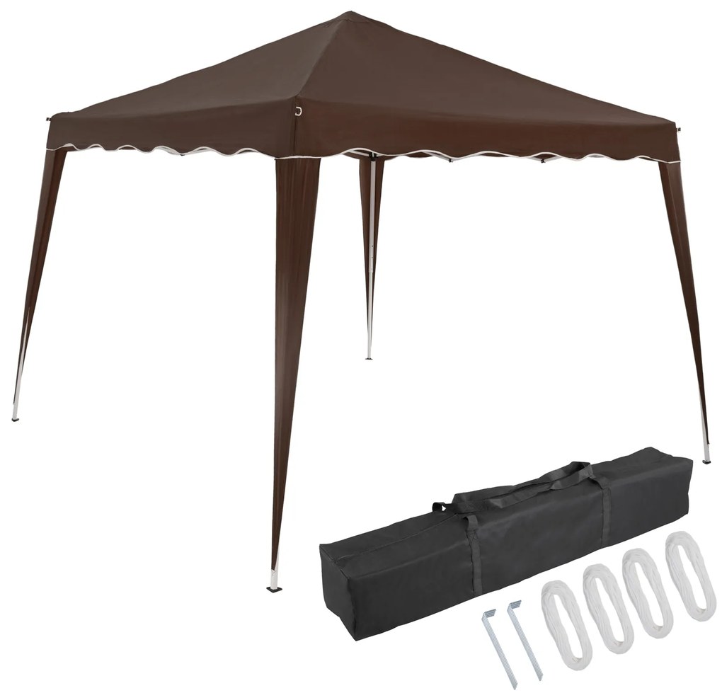 Deuba Kerti pavilon Capri 3x3 m - sötétbarna