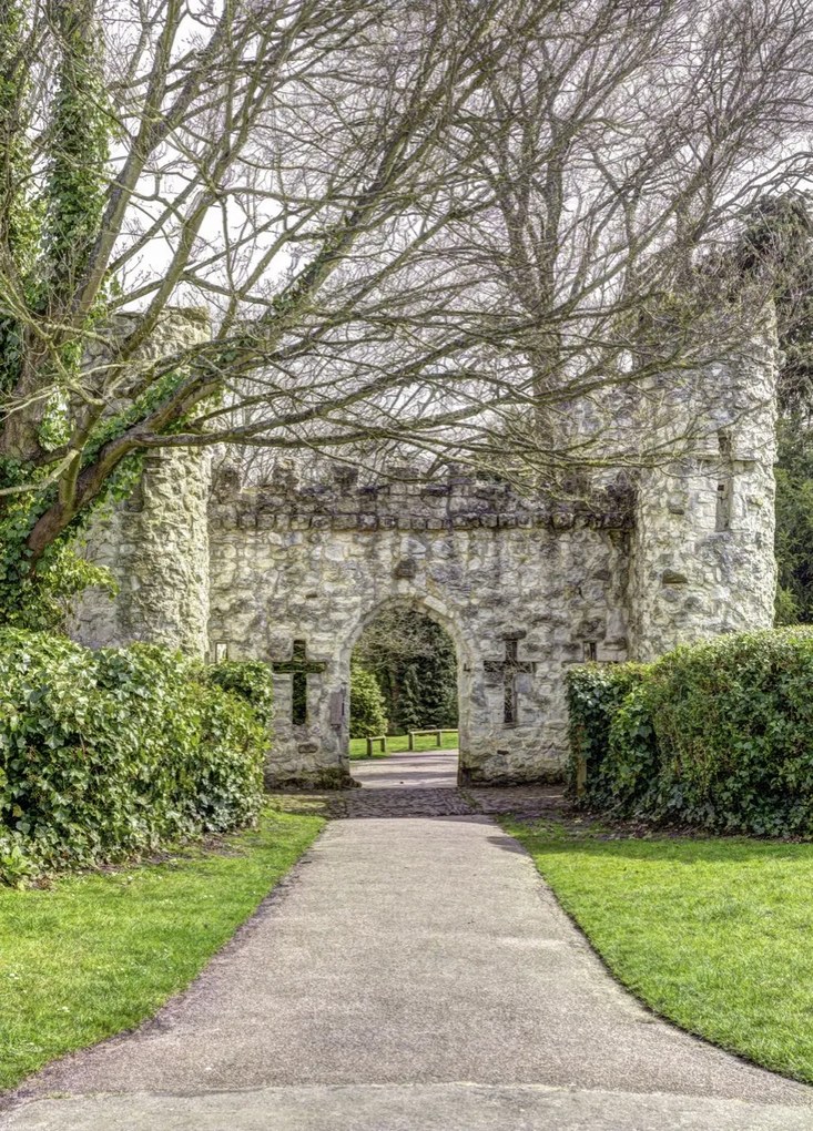 Poszter 39,5x55cm Reigate kastély Surrey, Assaf Frank