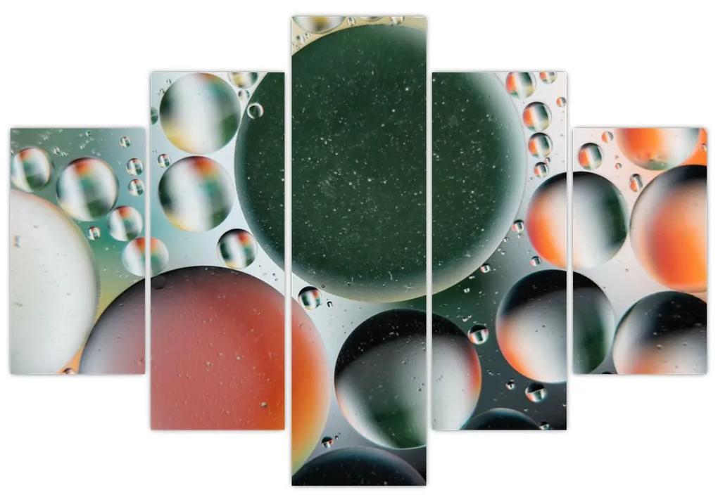 Absztrakt kép - buborékok (150x105 cm)
