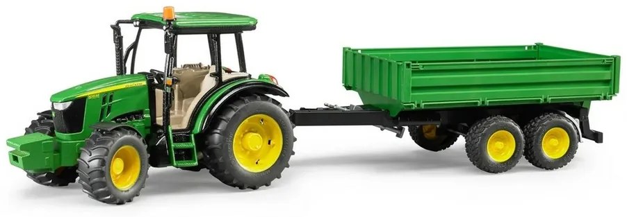 Bruder Farmer 2108 John Deere traktor billenőpótkocsival
