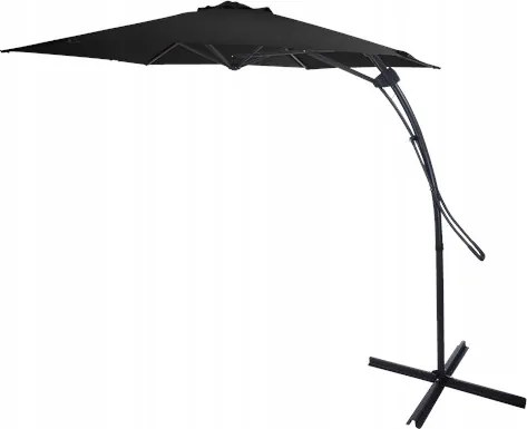 Nagy Kerti Napernyő Függő Pushup sötét 300cm