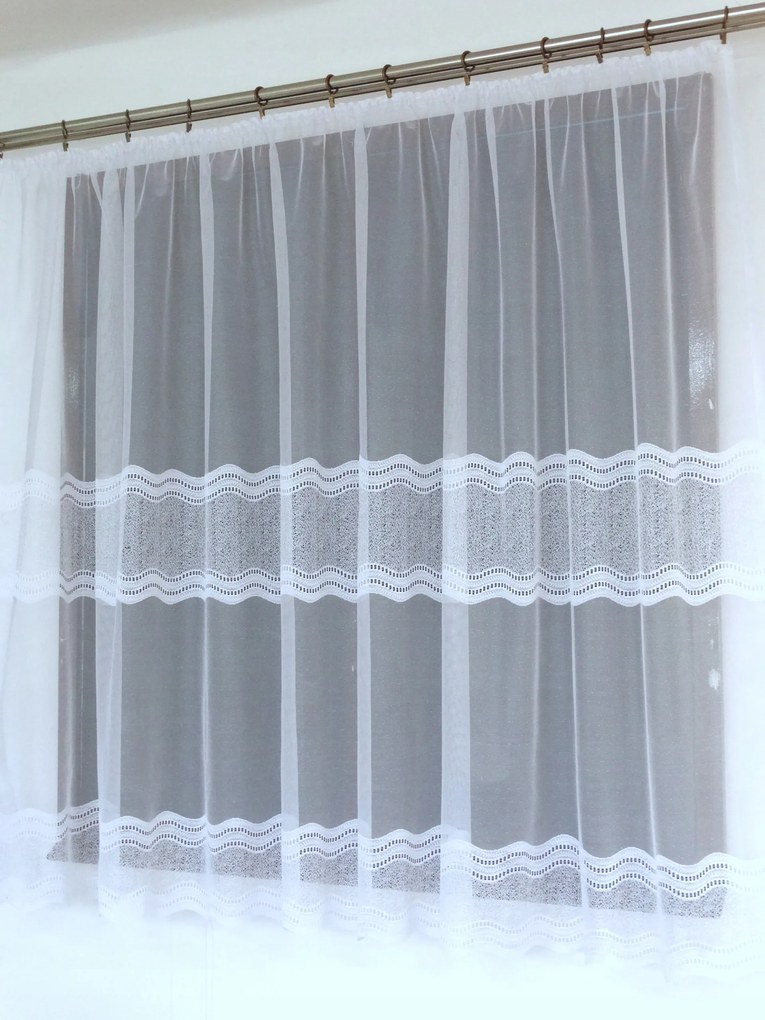 Mg Függöny jacquard 648/160 350X160 kész, M szalaggal