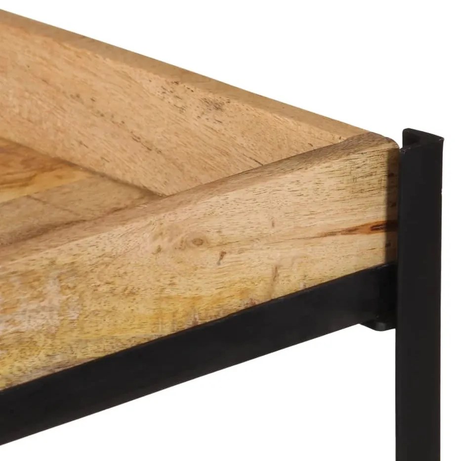 tömör nyers mangófa konyha kocsi 60 x 40 x 80 cm