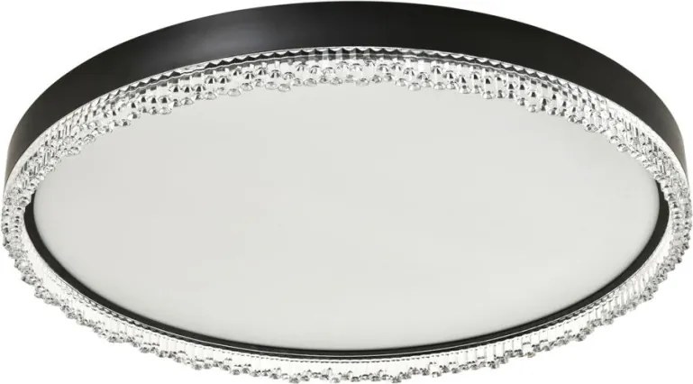 ZUMA LINE FM2304600R-MB REGI Kerek Mennyezeti Lámpa Fekete LED IP20