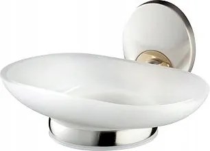 Szappantartó szatén nikkel arany Passion 03559