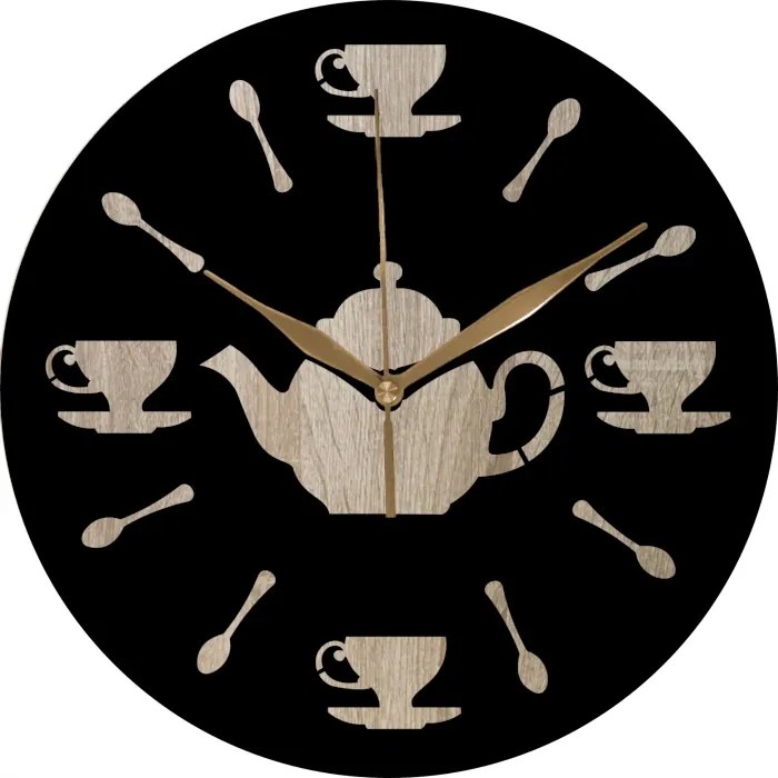 Fa Falióra Konyha Tea Time Csésze Kancsó 35 cm