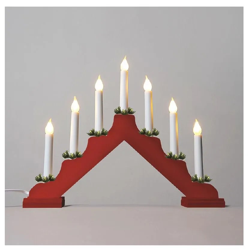 Karácsonyi gyertya FILAMENT 7xE10/0,2W/230V