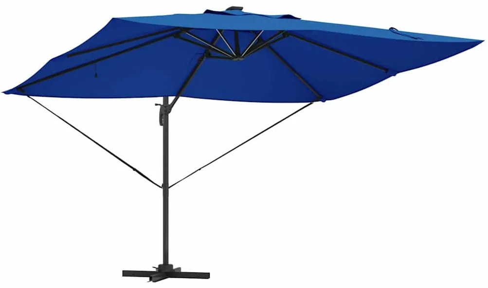 Cantilever Roma Napernyő Kék és Fekete 352 x 251 x 265 cm