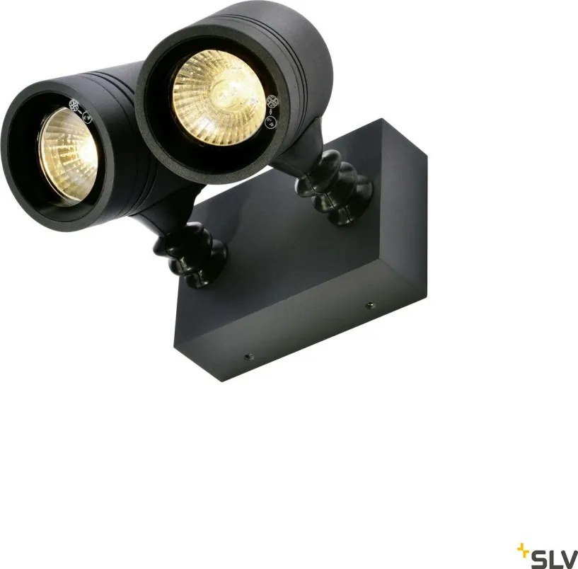SLV 233095 MYRA Modern Kültéri Mennyezeti Lámpa Antracit GU10 IP55