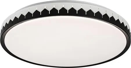 RÁBALUX 71304 MALIN Ufo Lámpa Fekete/ Szürke IP20